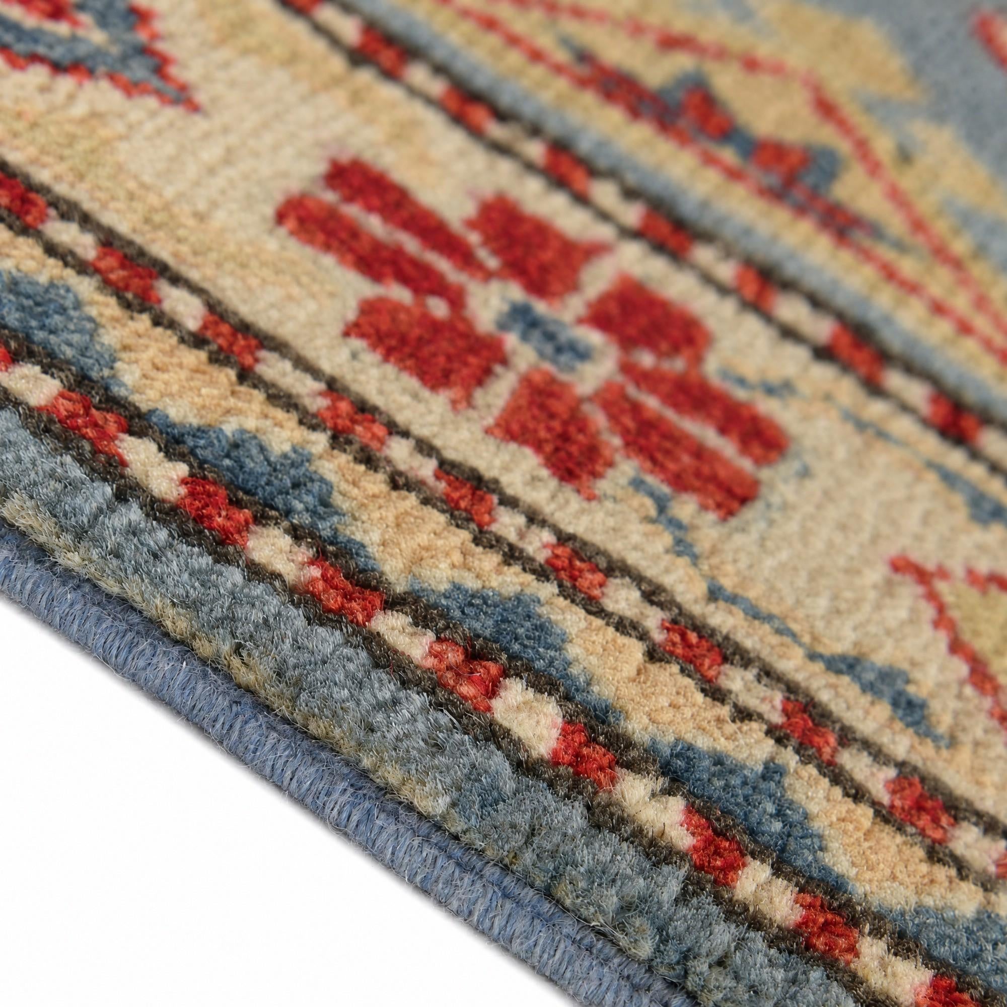 65cm x 90cm Hand Knotted Kazak Rug