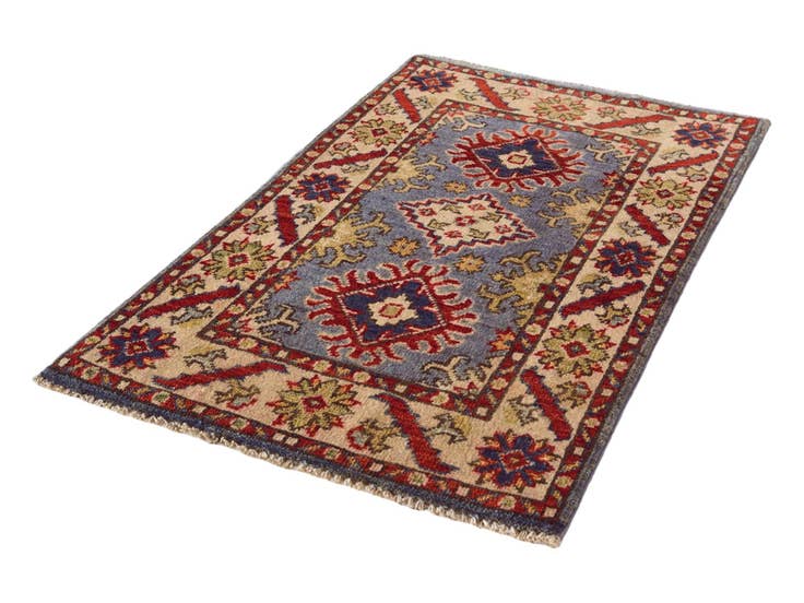 Detail image of 1' 11 x 3' 1 Hand Knotted Kazak Rug
