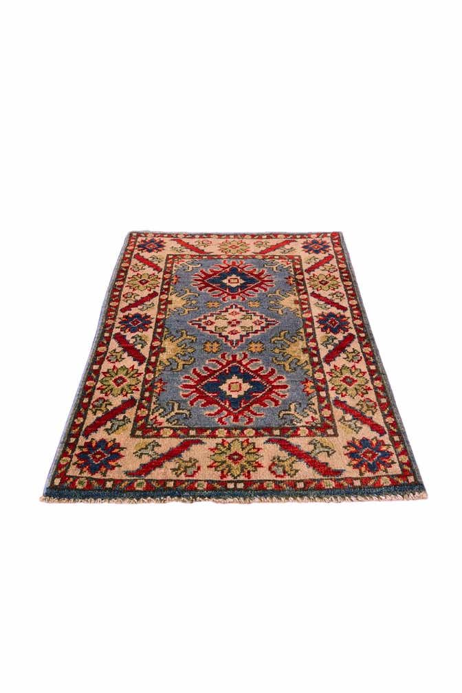 1' 11 x 3' 1 Hand Knotted Kazak Rug
