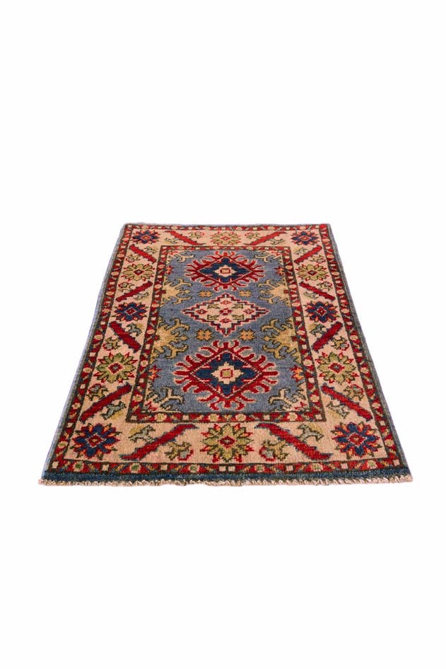 Detail image of 1' 11 x 3' 1 Hand Knotted Kazak Rug