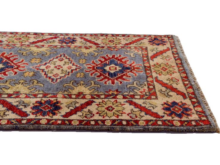 Detail image of 1' 11 x 3' 1 Hand Knotted Kazak Rug