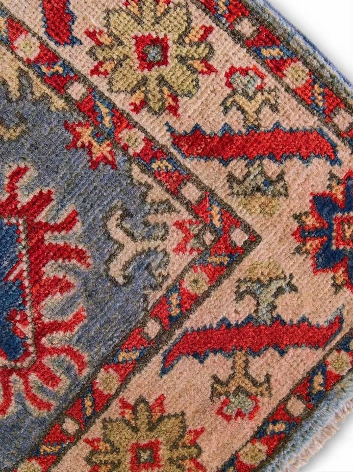 1' 11 x 3' 1 Hand Knotted Kazak Rug