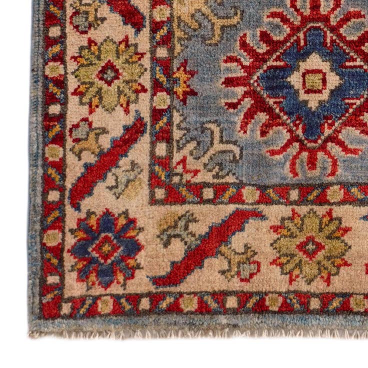 Detail image of 1' 11 x 3' 1 Hand Knotted Kazak Rug