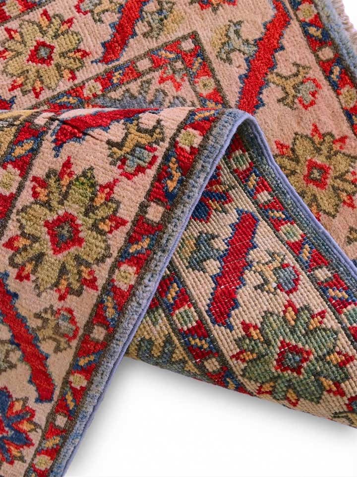 1' 11 x 3' 1 Hand Knotted Kazak Rug
