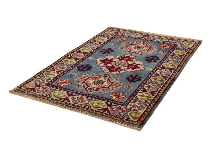 Detail image of 2' x 3' 1 Hand Knotted Kazak Rug