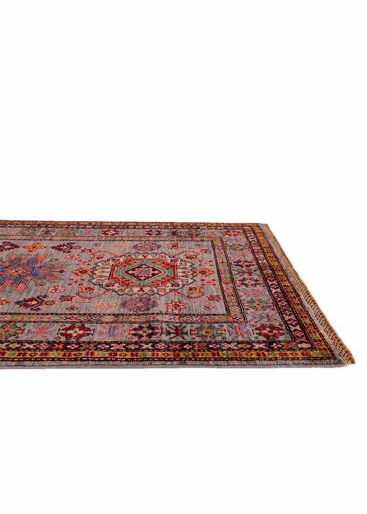3' 2 x 5' 3 Hand Knotted Kazak Rug
