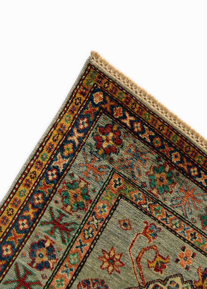 3' 2 x 5' 3 Hand Knotted Kazak Rug
