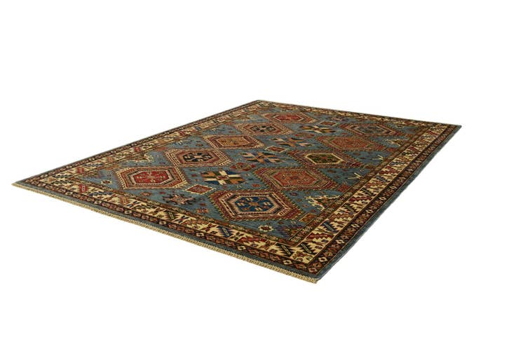 Detail image of 5' 10 x 7' 9 Hand Knotted Kazak Rug
