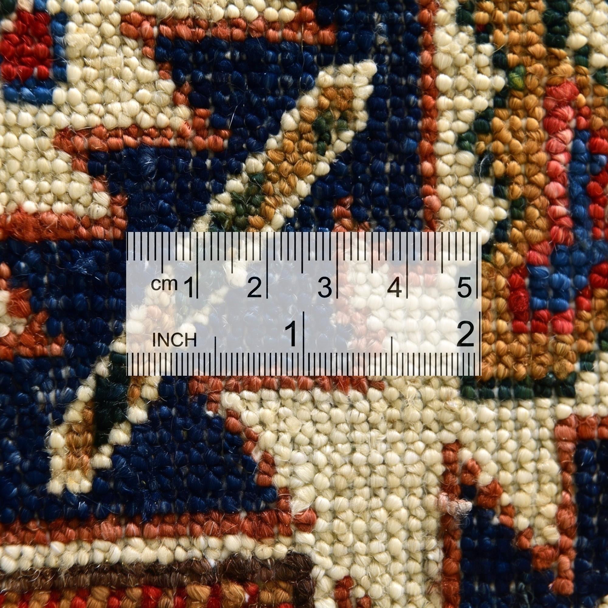 5' 10 x 7' 9 Hand Knotted Kazak Rug