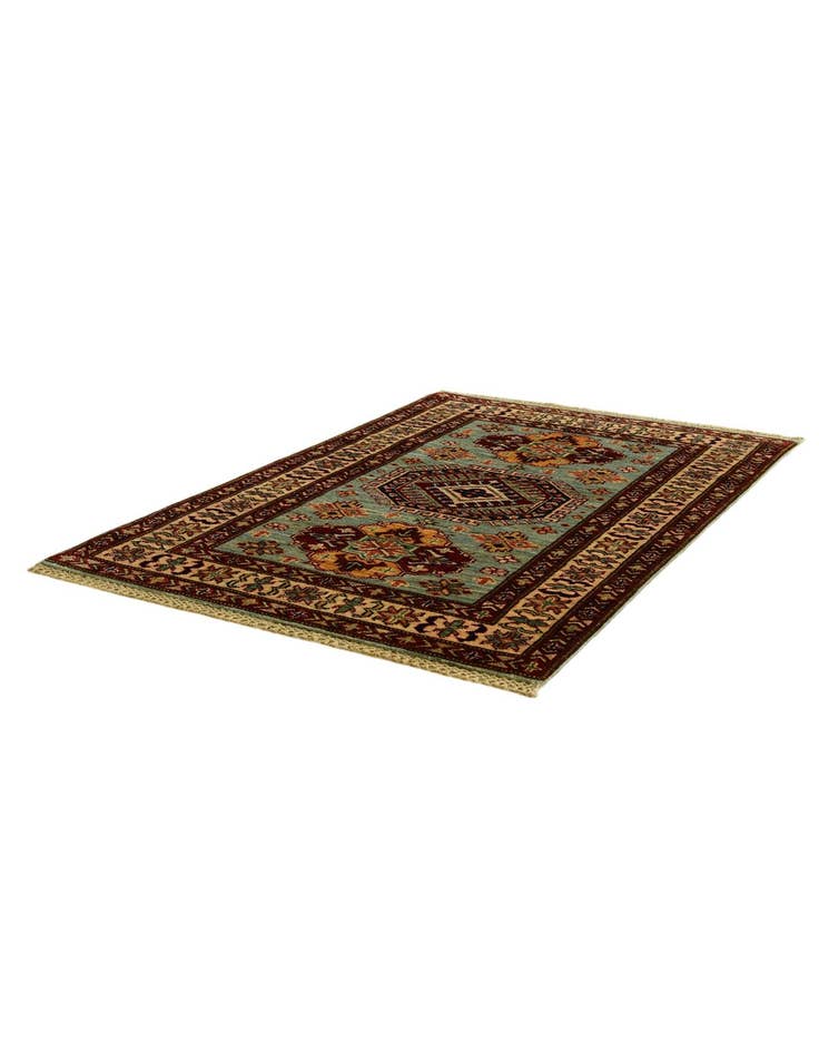 Detail image of 2' 9 x 4' 1 Hand Knotted Kazak Rug