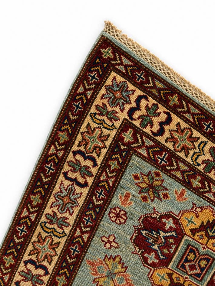 Detail image of 2' 9 x 4' 1 Hand Knotted Kazak Rug