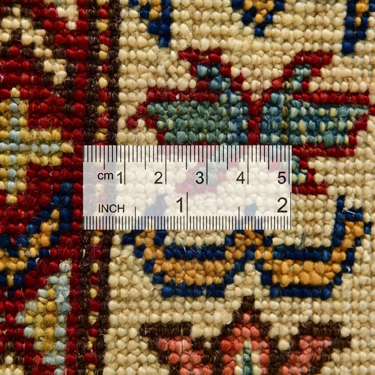 Detail image of 2' 9 x 4' 1 Hand Knotted Kazak Rug