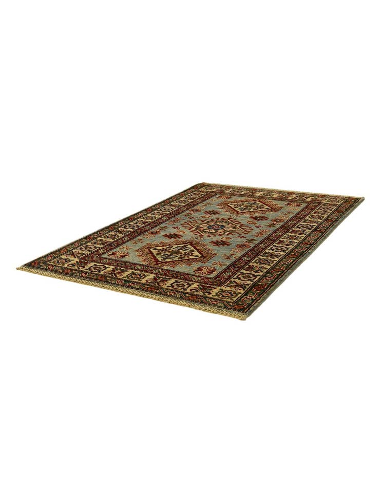 Detail image of 2' 11 x 4' 3 Hand Knotted Kazak Rug