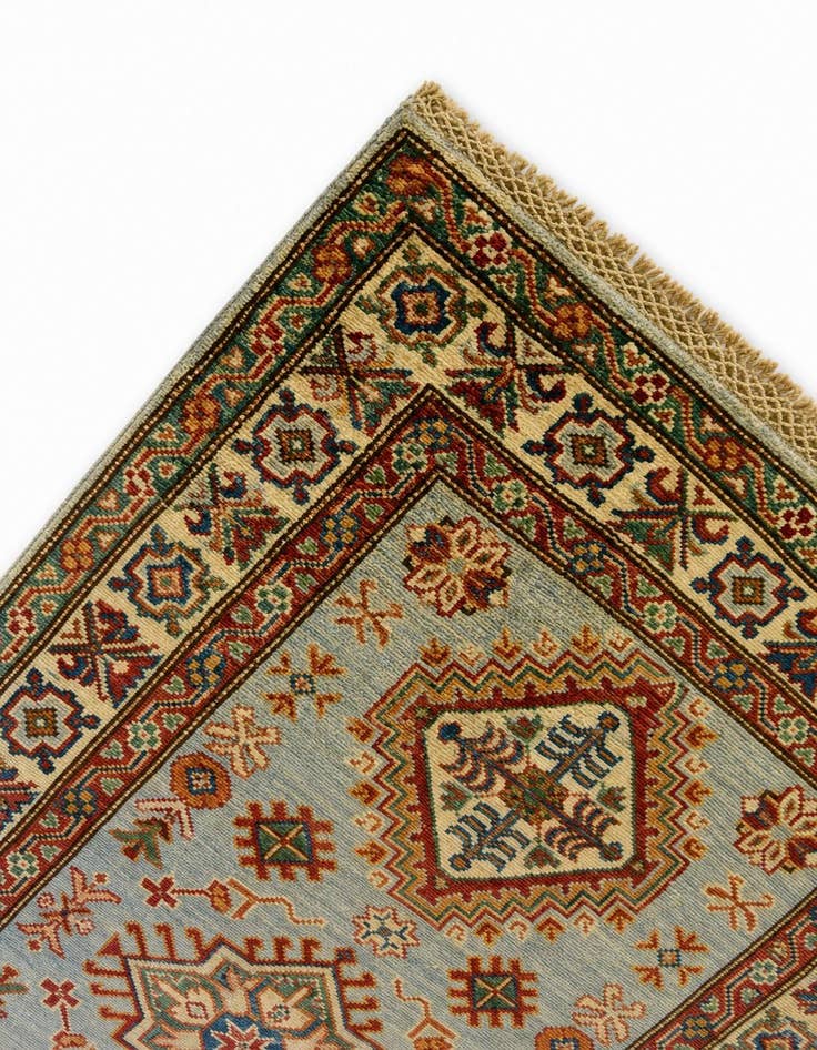 Detail image of 2' 11 x 4' 3 Hand Knotted Kazak Rug