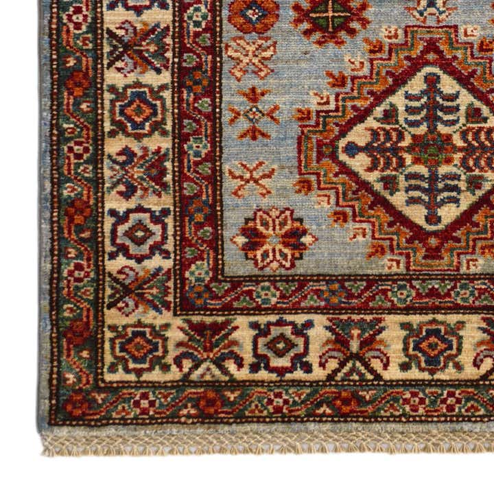 2' 11 x 4' 3 Hand Knotted Kazak Rug