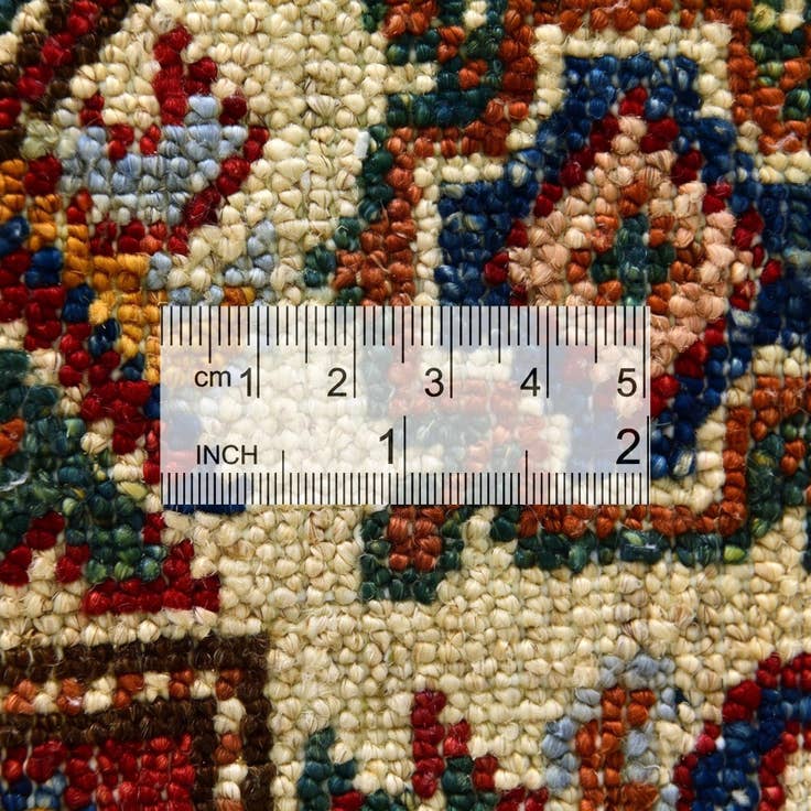Detail image of 2' 11 x 4' 3 Hand Knotted Kazak Rug