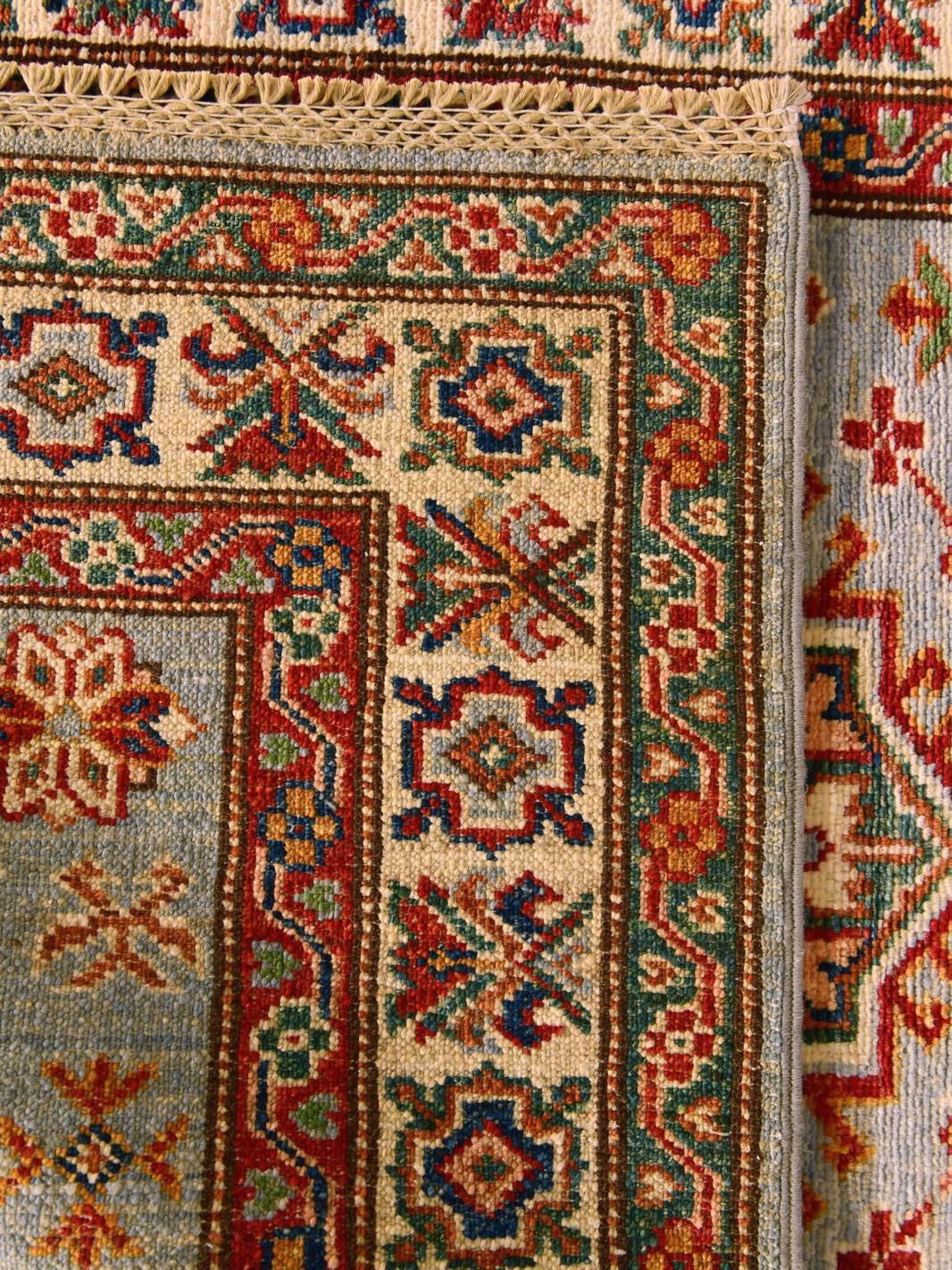 90cm x 130cm Hand Knotted Kazak Rug