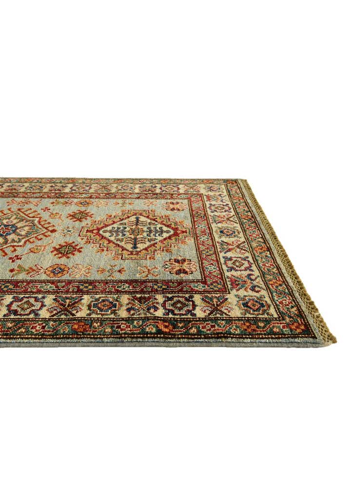 2' 10 x 4' 3 Hand Knotted Kazak Rug