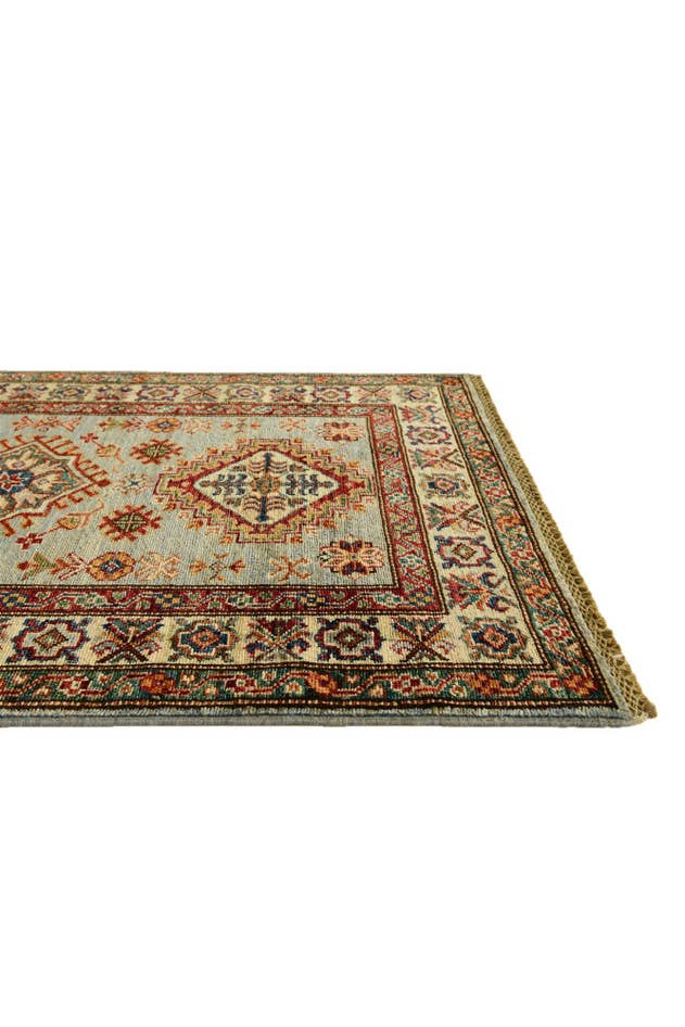 Detail image of 2' 10 x 4' 3 Hand Knotted Kazak Rug