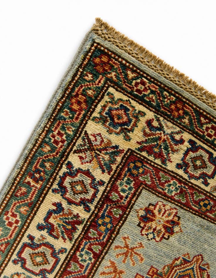 Detail image of 2' 10 x 4' 3 Hand Knotted Kazak Rug