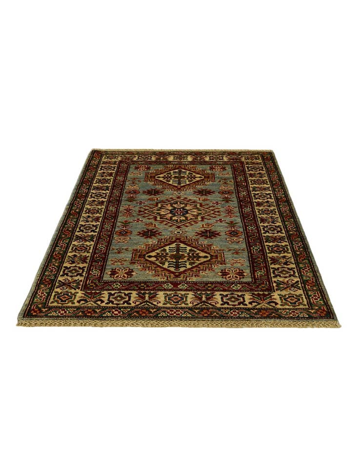 Detail image of 2' 11 x 4' 4 Hand Knotted Kazak Rug