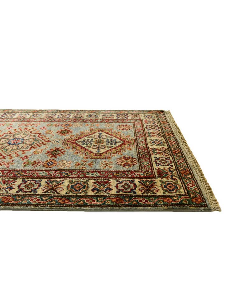 Detail image of 2' 11 x 4' 4 Hand Knotted Kazak Rug