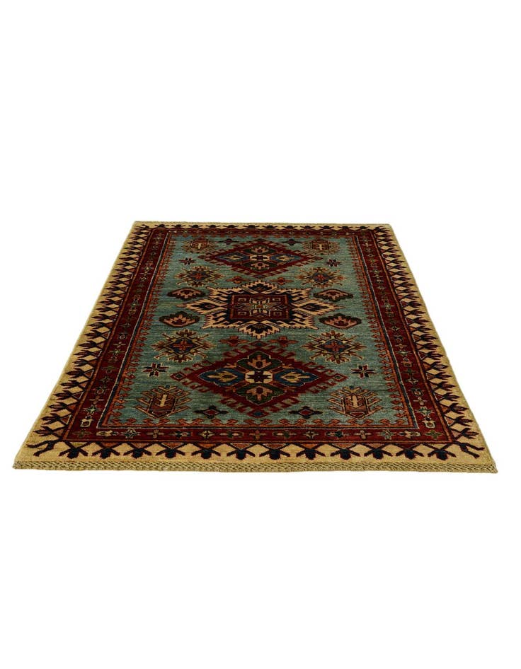 Detail image of 3' 5 x 5' 4 Hand Knotted Kazak Rug