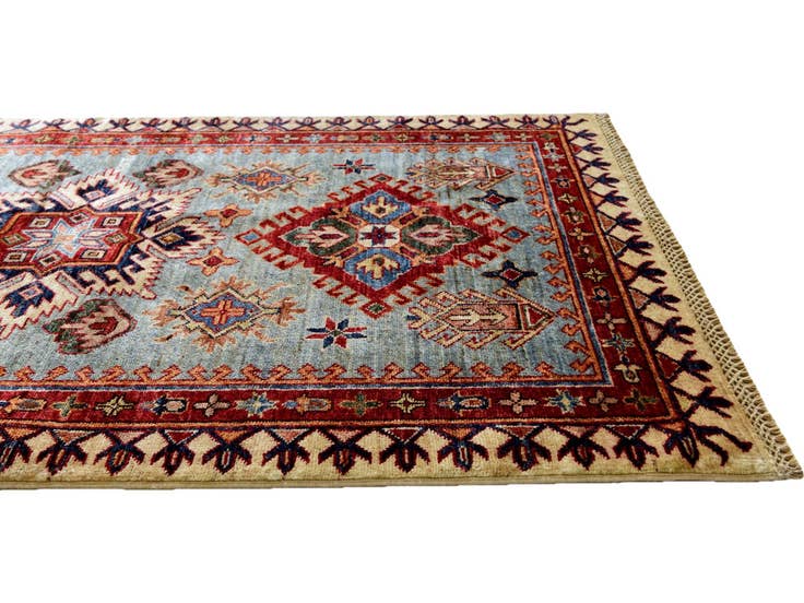Detail image of 3' 5 x 5' 4 Hand Knotted Kazak Rug