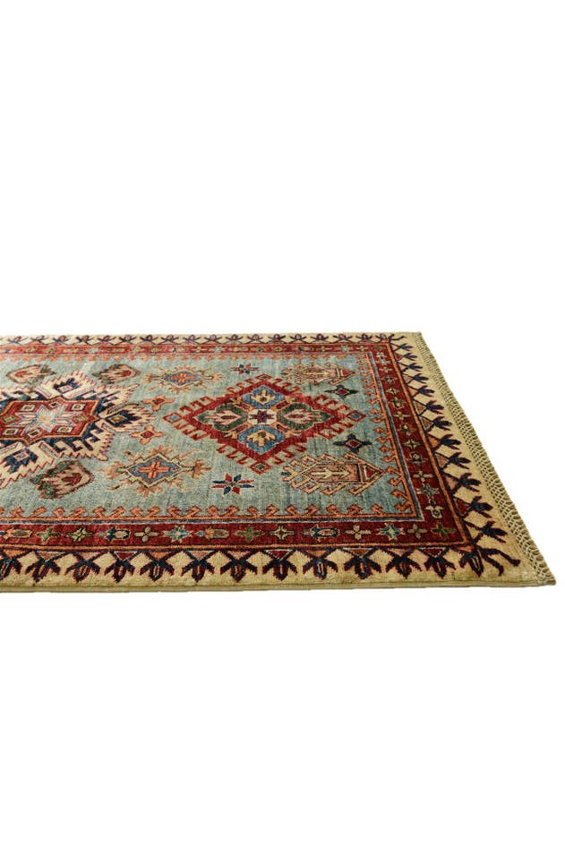 Detail image of 3' 5 x 5' 4 Hand Knotted Kazak Rug