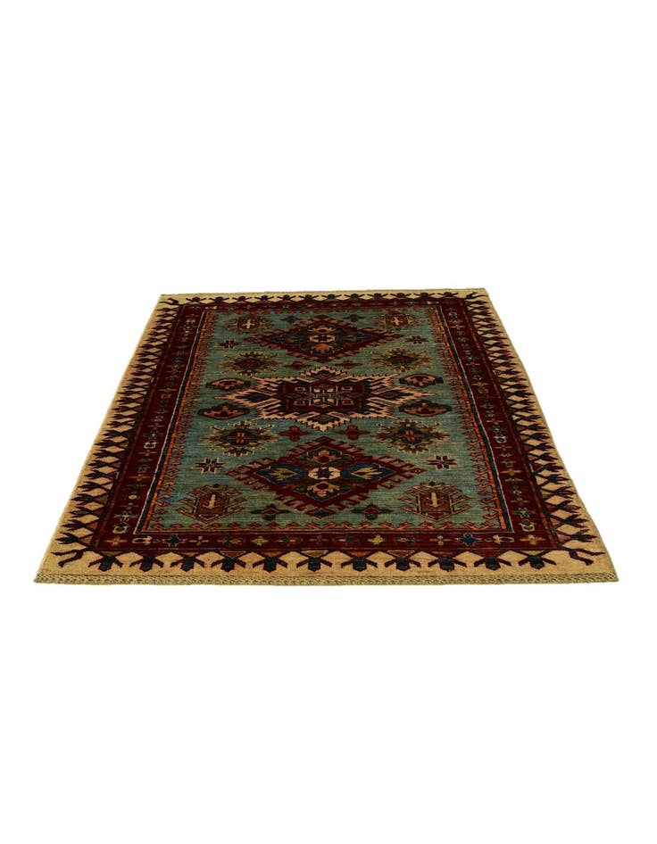 Detail image of 3' 5 x 5' 1 Hand Knotted Kazak Rug