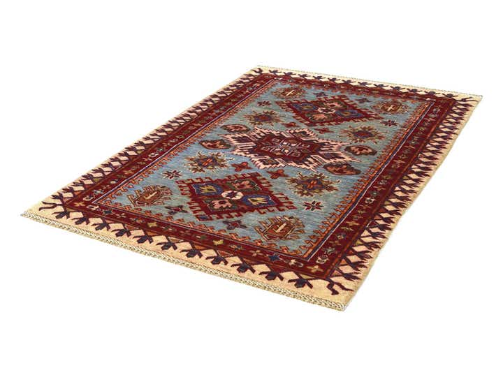 3' 5 x 5' 1 Hand Knotted Kazak Rug