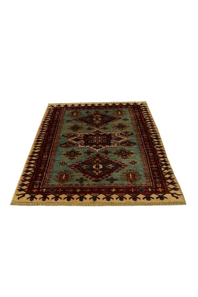 Detail image of 3' 5 x 5' 1 Hand Knotted Kazak Rug
