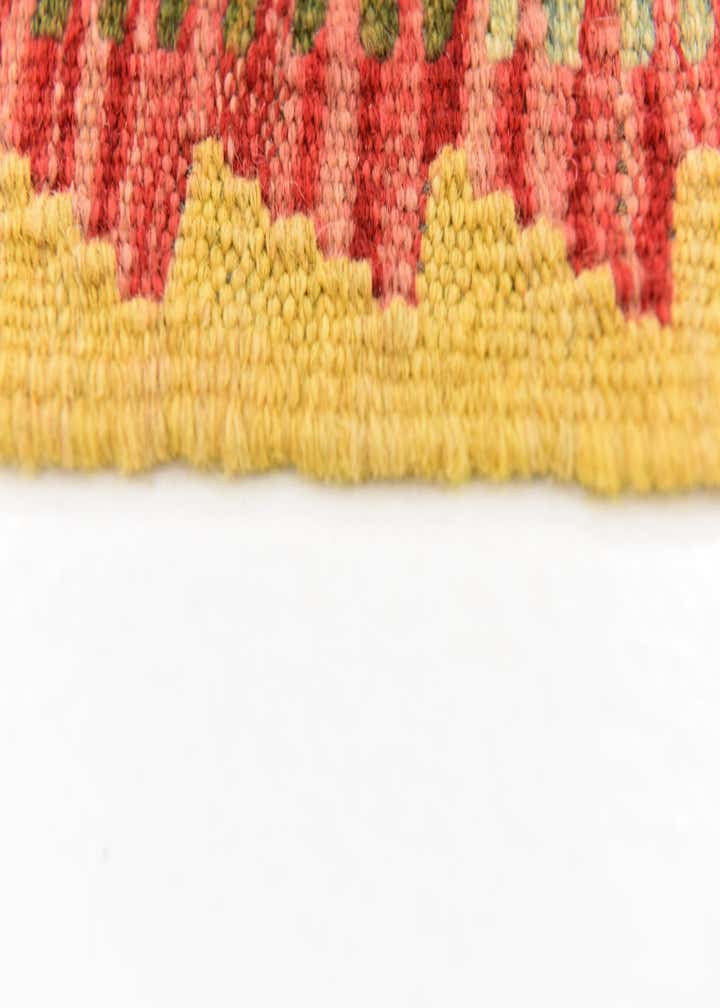 3' 5 x 5' 2 Hand Woven Kilim Maymana Wool Rug
