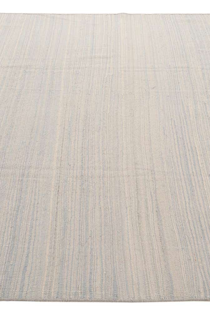 6' 8 x 9' 3 Hand Woven Kilim Modern Wool Rug