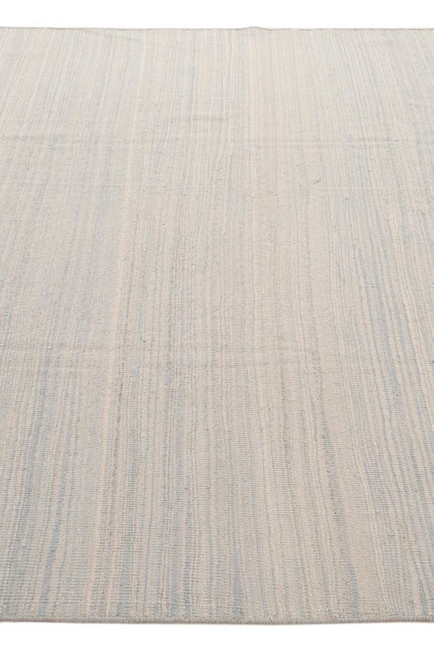 Detail image of 6' 8 x 9' 3 Hand Woven Kilim Modern Wool Rug