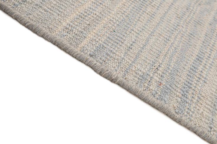 Detail image of 6' 8 x 9' 3 Hand Woven Kilim Modern Wool Rug