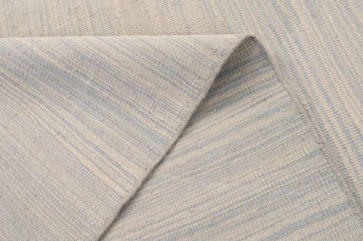 6' 8 x 9' 3 Hand Woven Kilim Modern Wool Rug