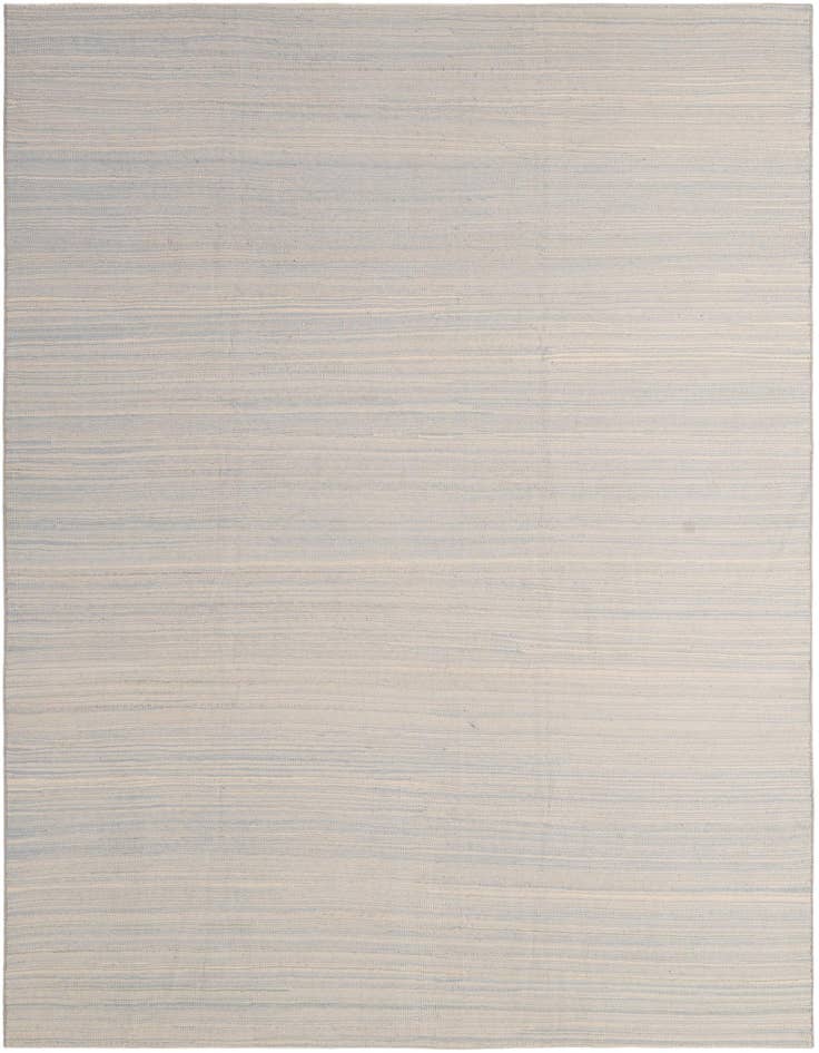 Detail image of 6' 8 x 9' 3 Hand Woven Kilim Modern Wool Rug