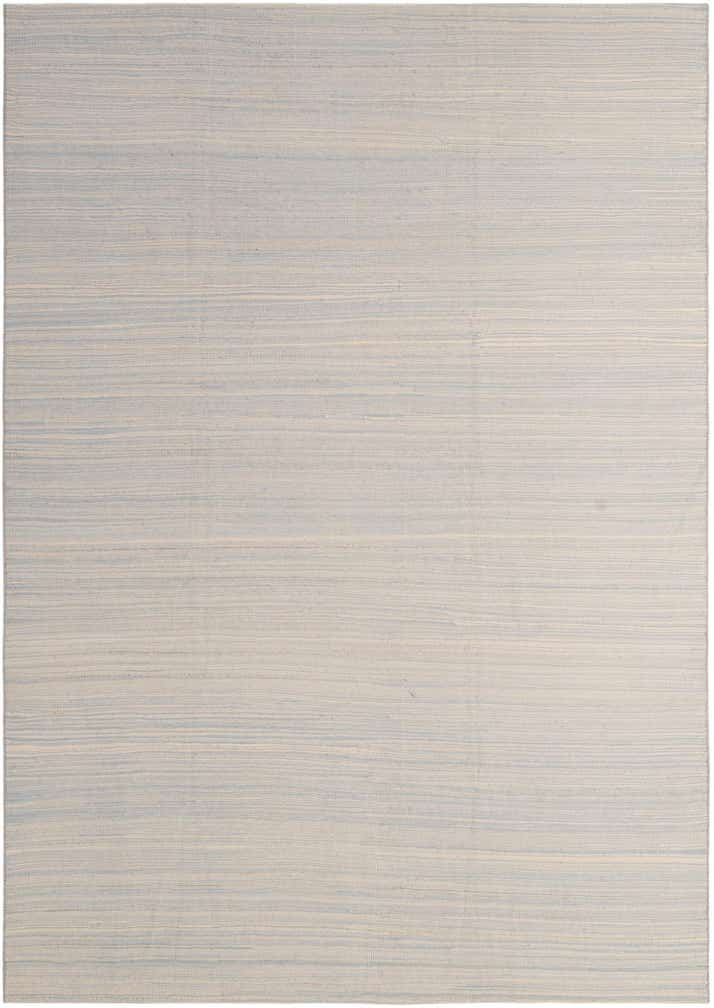 6' 8 x 9' 3 Hand Woven Kilim Modern Wool Rug