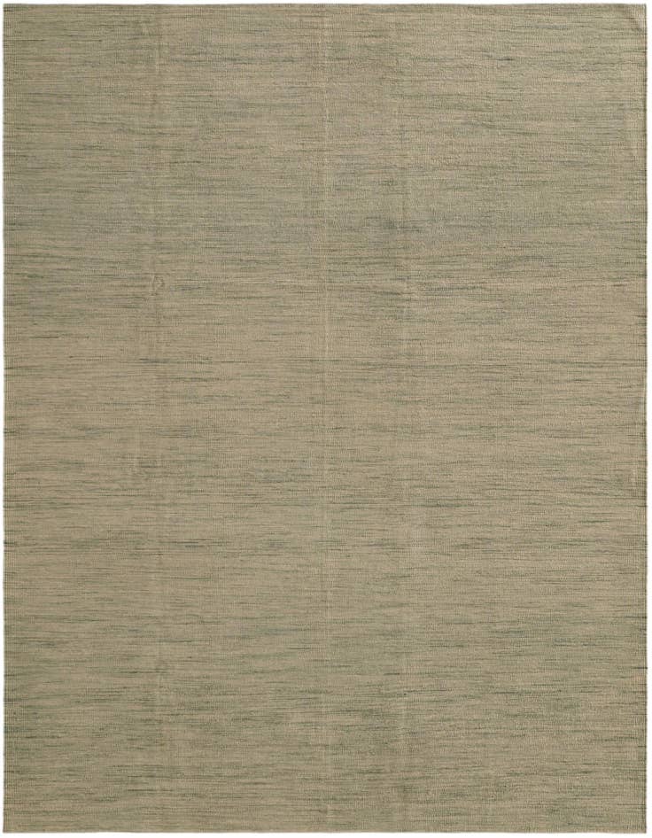 Detail image of 7' x 9' 5 Hand Woven Kilim Modern Wool Rug