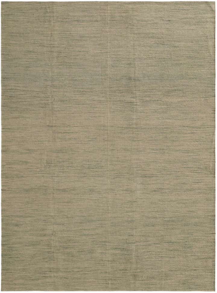 7' x 9' 5 Hand Woven Kilim Modern Wool Rug