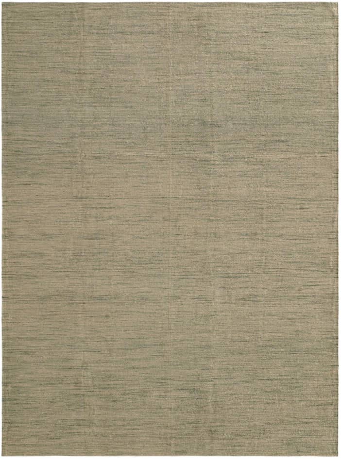 Detail image of 7' x 9' 5 Hand Woven Kilim Modern Wool Rug