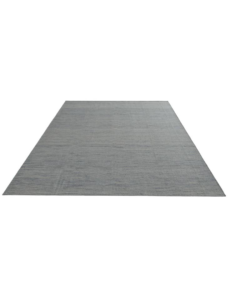 Detail image of 6' 10 x 9' 5 Hand Woven Kilim Modern Wool Rug