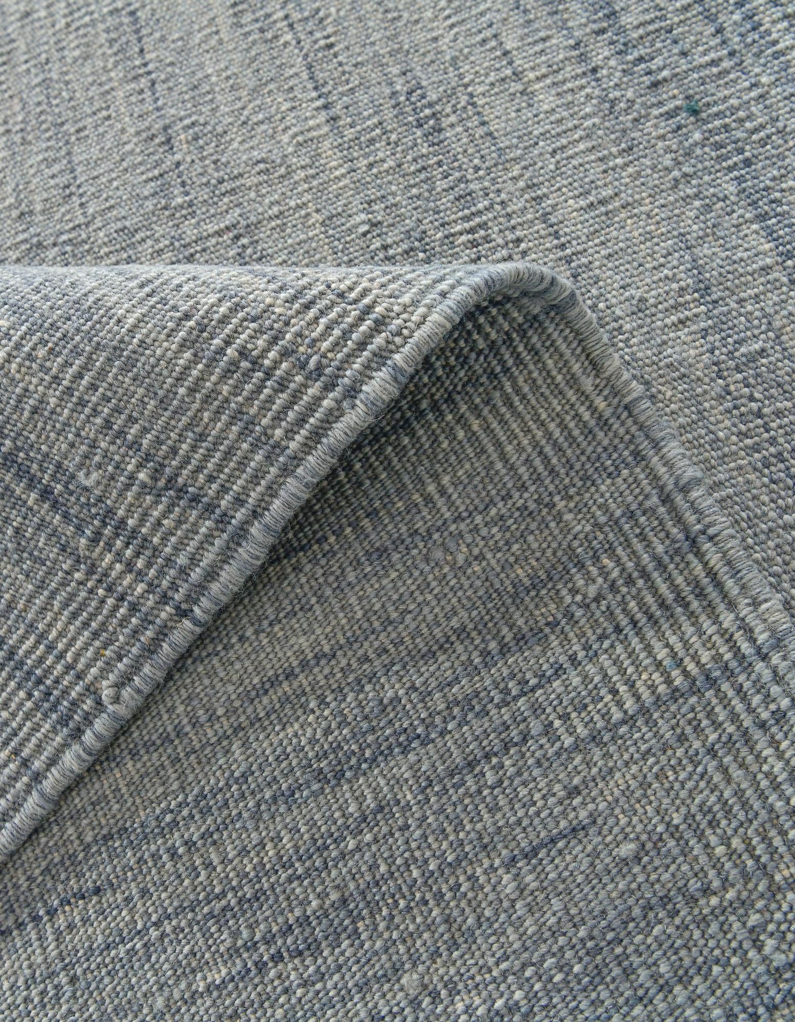 6' 10 x 9' 5 Hand Woven Kilim Modern Wool Rug