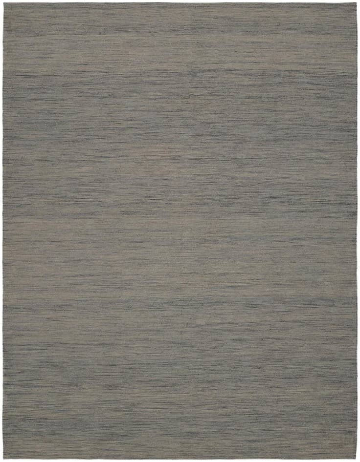 Detail image of 6' 10 x 9' 5 Hand Woven Kilim Modern Wool Rug