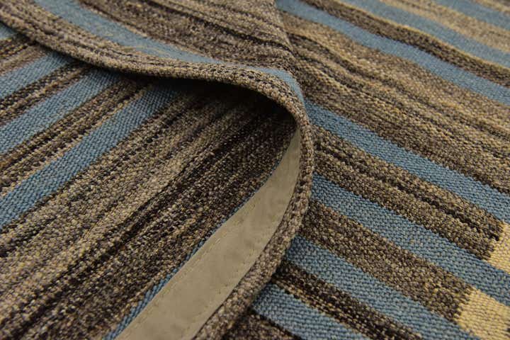 5' 8 x 8' Hand Woven Kilim Modern Wool Rug