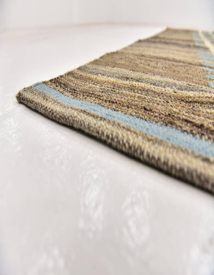 Detail image of 5' 8 x 8' 3  Hand Woven Kilim Modern Wool Rug