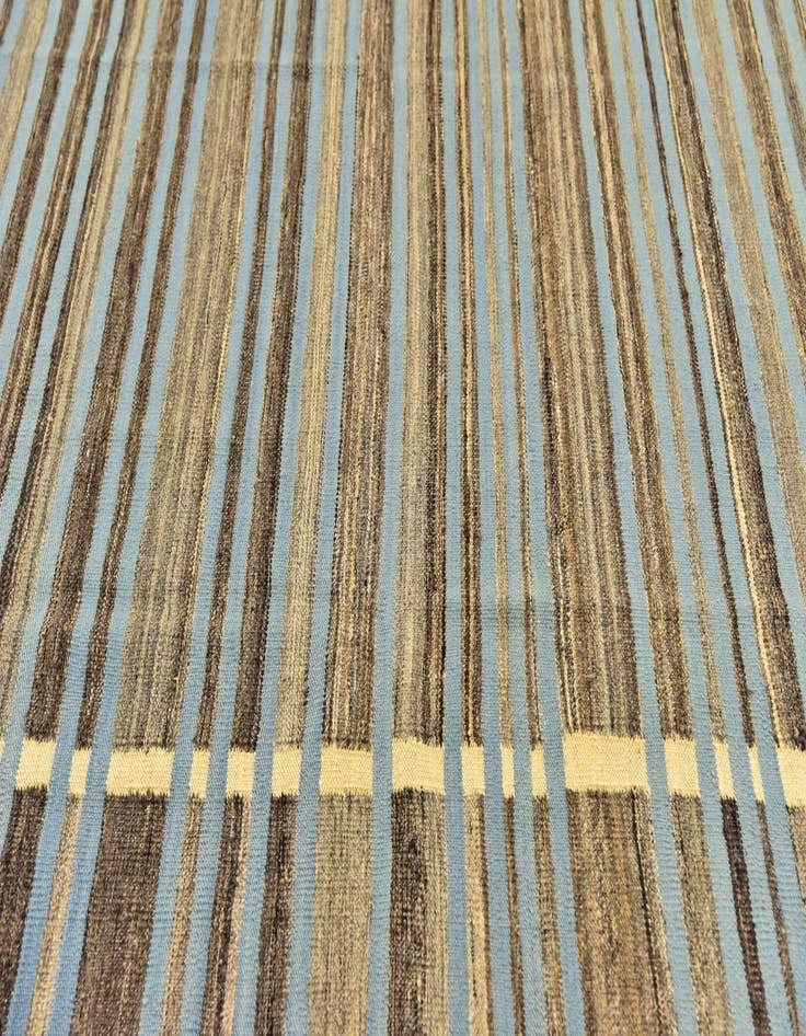 Detail image of 5' 5 x 8' 2  Hand Woven Kilim Modern Wool Rug