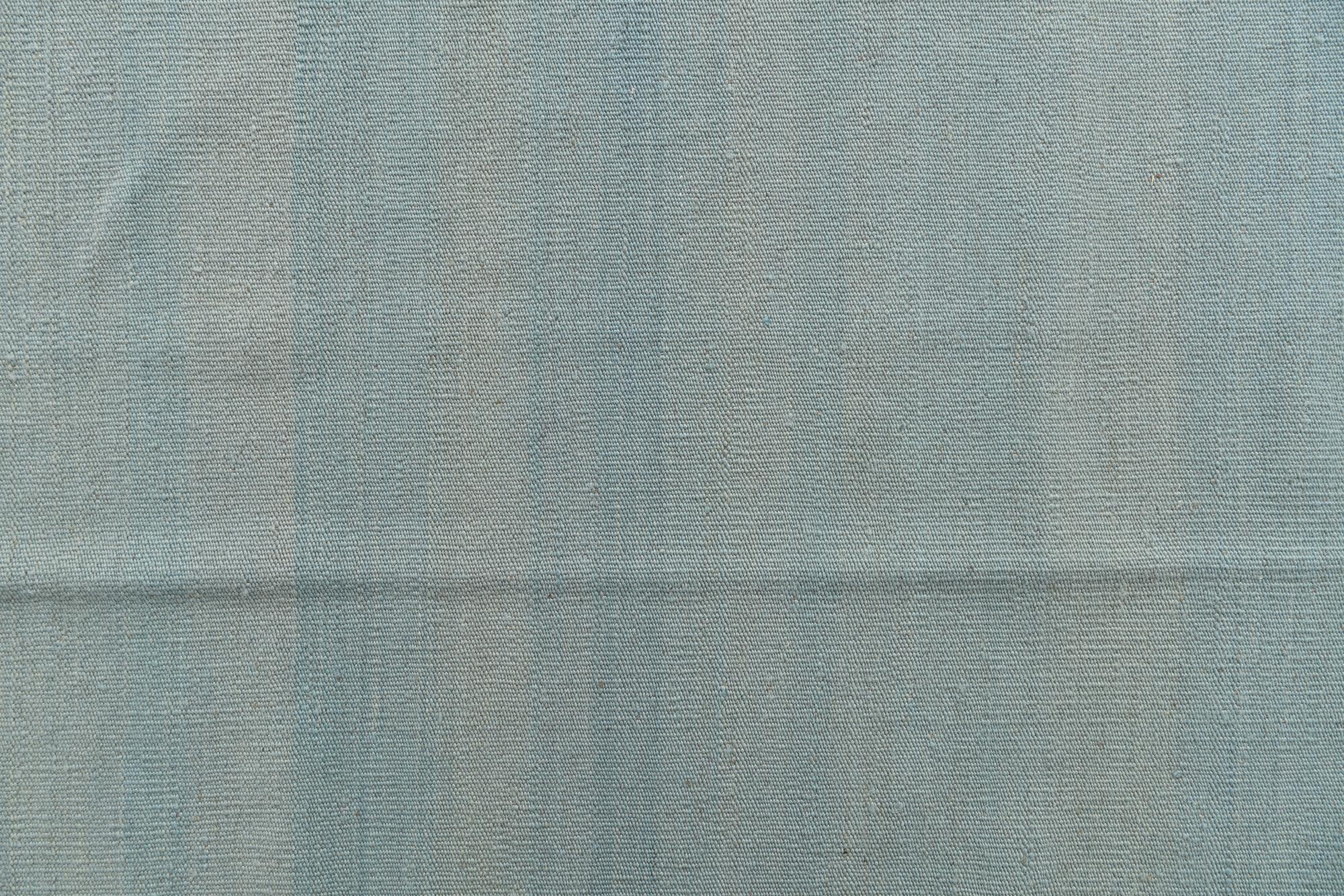 6' 7 x 9' 5 Hand Woven Kilim Modern Wool Rug
