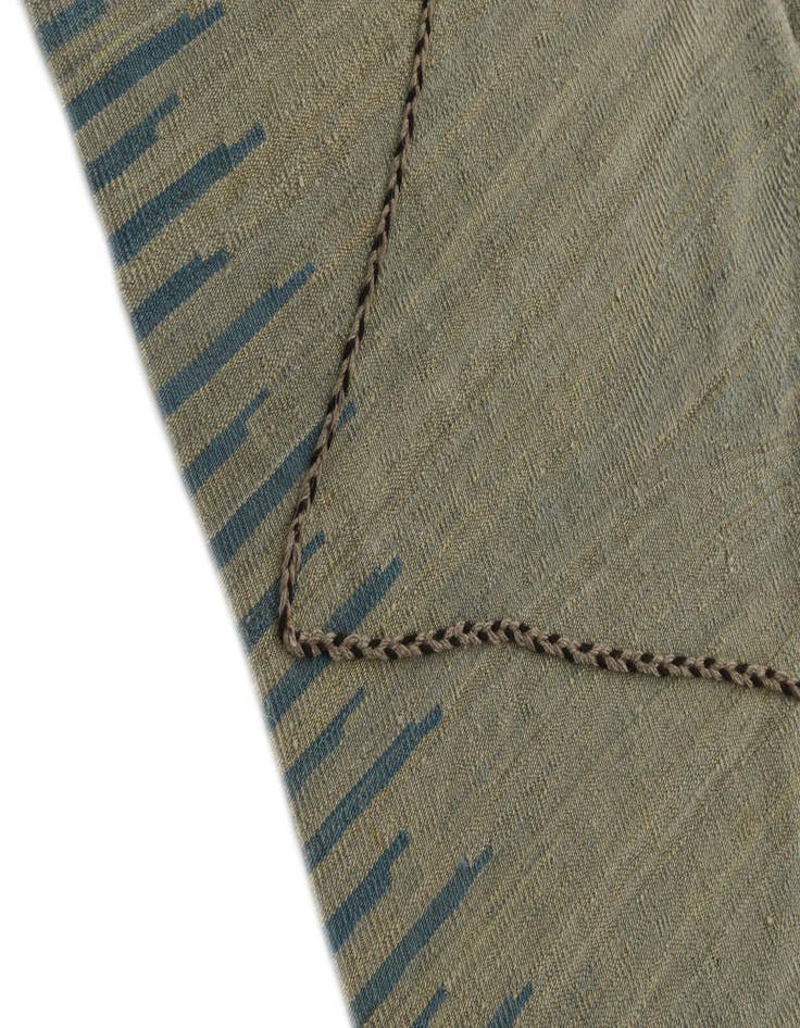 Detail image of 8' 5 x 9' 7  Hand Woven Kilim Modern Wool Rug